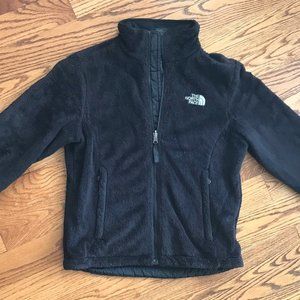Women's North Face Black Fleece/Teddy jacket